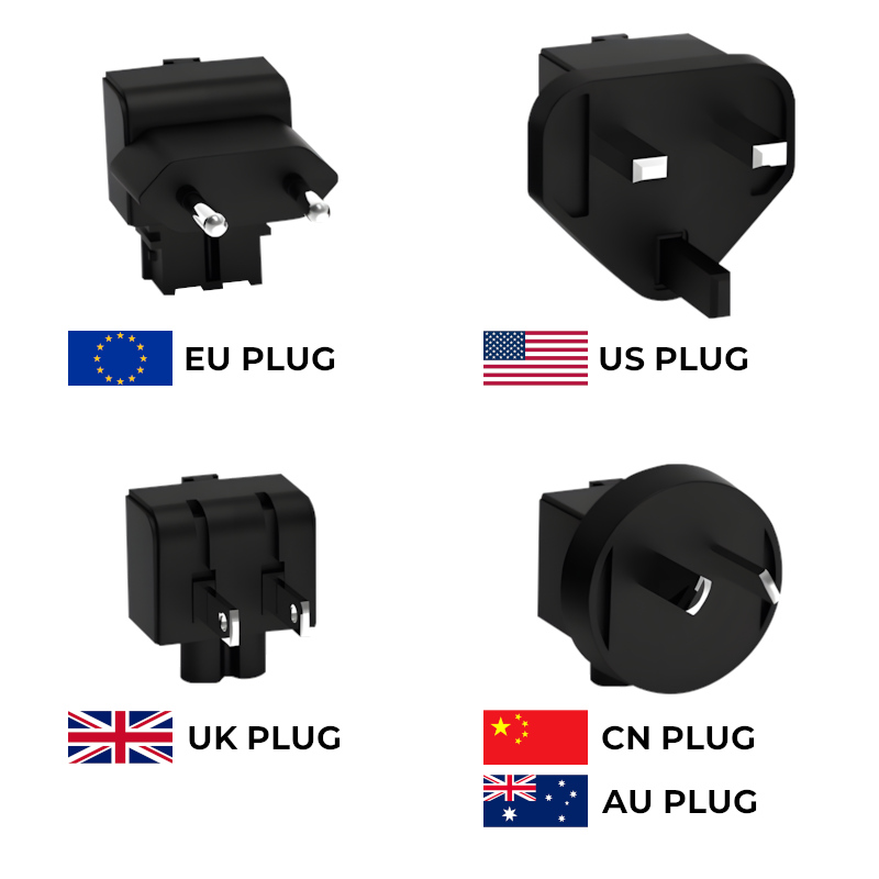 Cargador USB-C 100W GaN multipais (EVO / Excalibur AMD / ProX AMD 5700U)