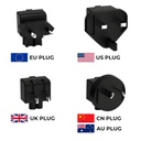 Cargador USB-C 100W GaN multipais (EVO / Excalibur AMD / ProX AMD 5700U)