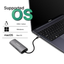 Docking 8in1 USB-C 4K 60Hz 85W