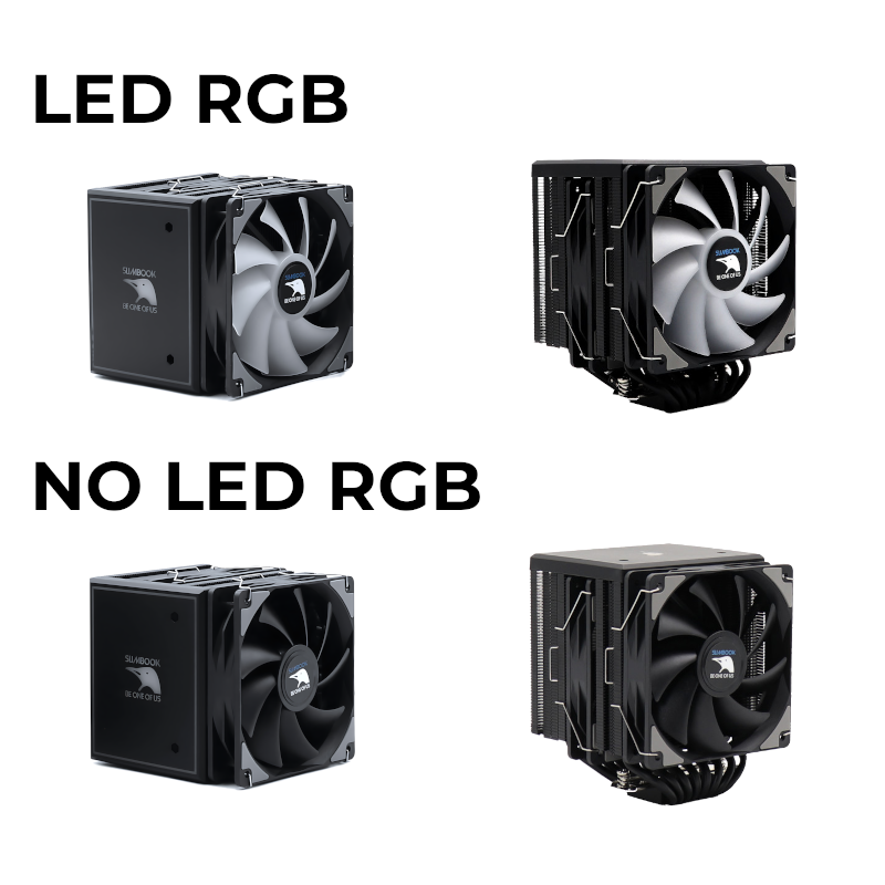 COOLTOP 1280: disipador 8 heatpipes y 2 ventiladores 12cm