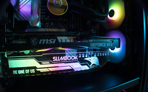 Soporte gráfica RGB Aura