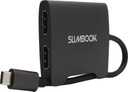 Conversor USB-C a 2 HDMI (2x4K 60Hz)