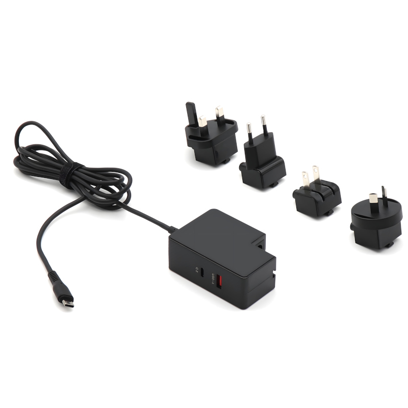 AC adapter USB-C 100W GaN wold wide use (EVO / Excalibur AMD / ProX AMD 5700U)