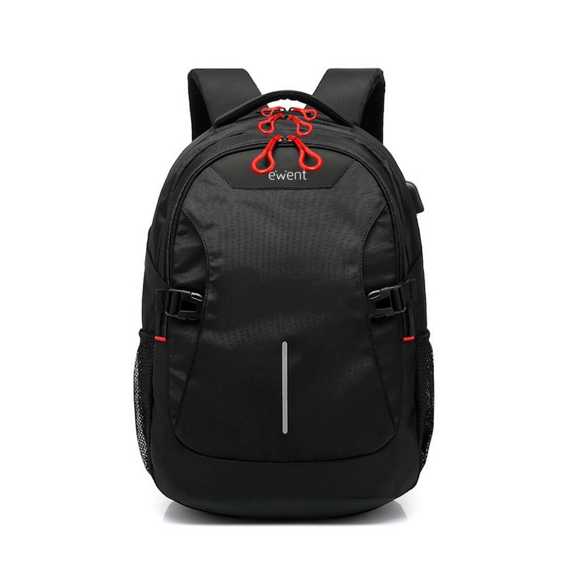 Mochila Portatil 15.6" Negro - con puerto USB