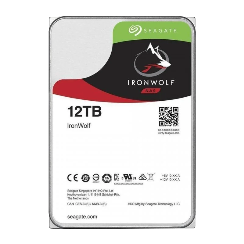 12TB Seagate Ironwolf HDD 3.5" SATA3 NAS