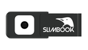 Webcam-cover de aluminio negro