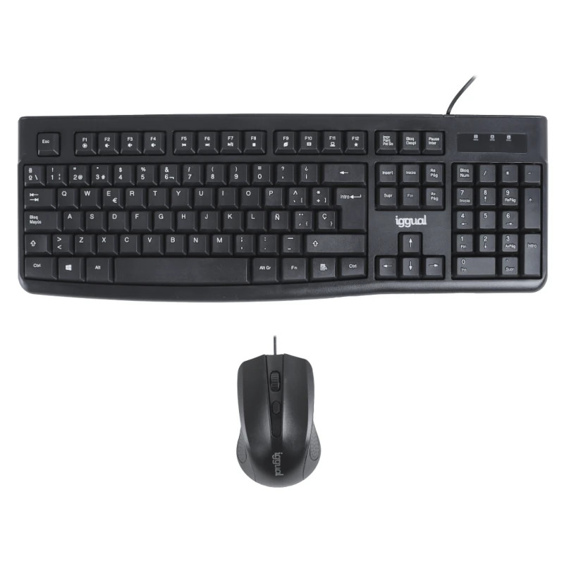 Teclado + ratón básicos