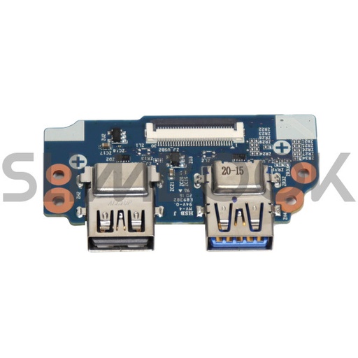 [Z6-77-N15Z3-D02] Módulo 2 USB lateral (Base 15)