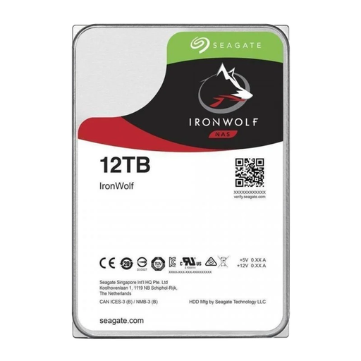 [ST12000VN0008] 12TB Seagate Ironwolf HDD 3.5" SATA3 NAS
