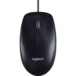 [910-001793] Logitech M90 Mouse - USB - Optical - Cable - 1000 dpi